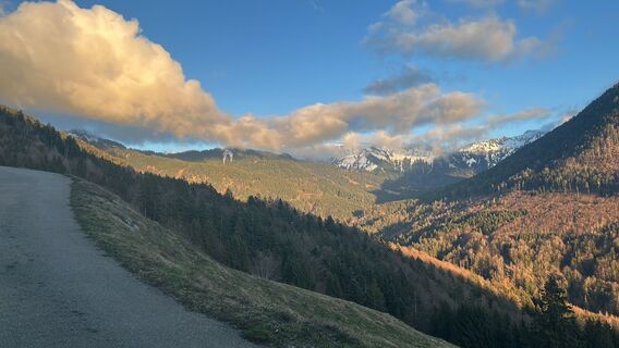 Foto von Bene Schadel entlang der Tour