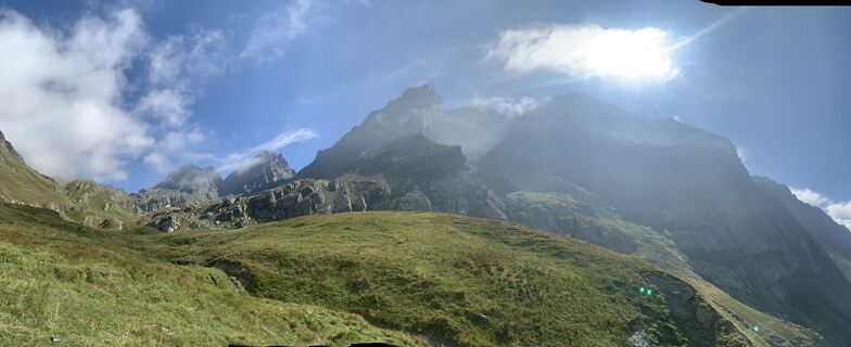 Foto von Toni Lerda entlang der Tour
