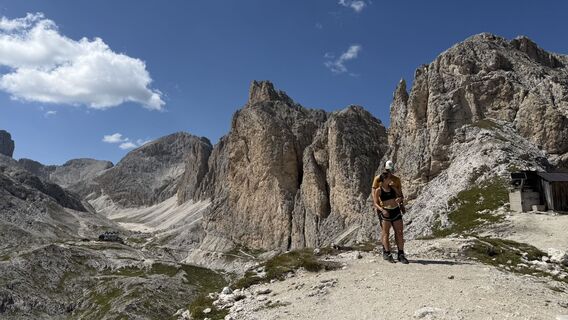 Foto von David Ryšťák entlang der Tour