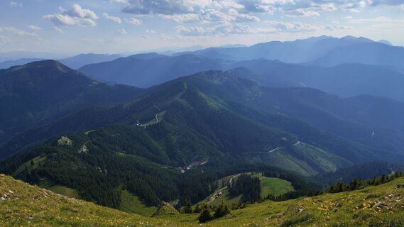 Foto de Gerhard Gössinger a lo largo del recorrido