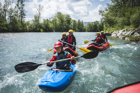 Rafting auf der Iller im Allgäu
MAP-erlebnis.de