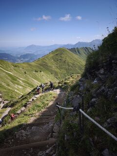 Foto von Armin Herzog entlang der Tour