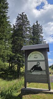 Foto von Adelheid Lautner entlang der Tour