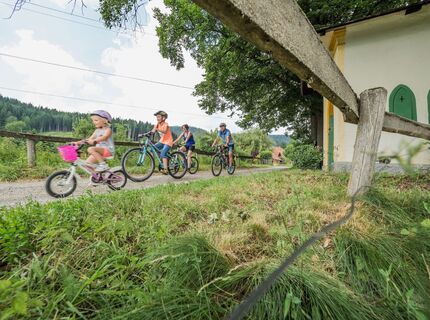 Mit dem Rad unterwegs zwischen Hadersdorf und Mürzhofen