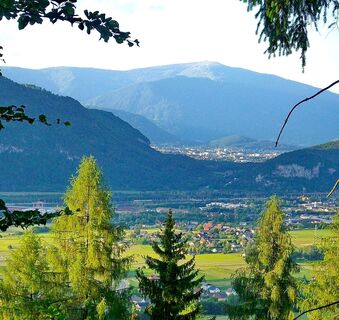 Blick auf Villach