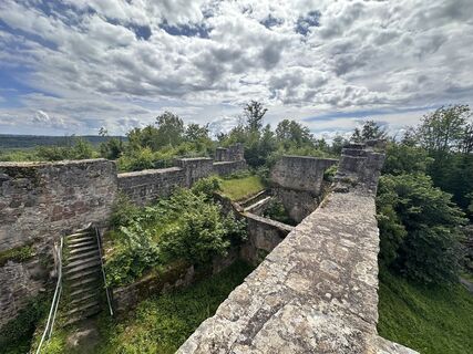 Foto de Norbert Herbig a lo largo del recorrido