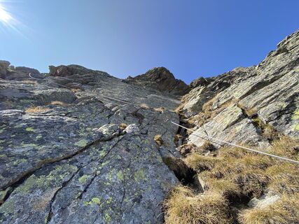 Seilversicherung zur Rotspitze