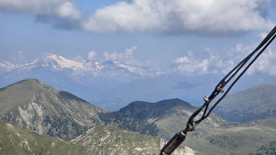 Photo de Monika Rohrer le long du parcours