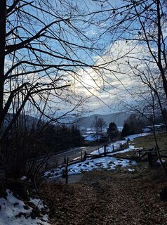 Zdjęcie z Katja Gonzi wzdłuż trasy