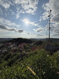 Photo de Bernhard Heil le long du parcours