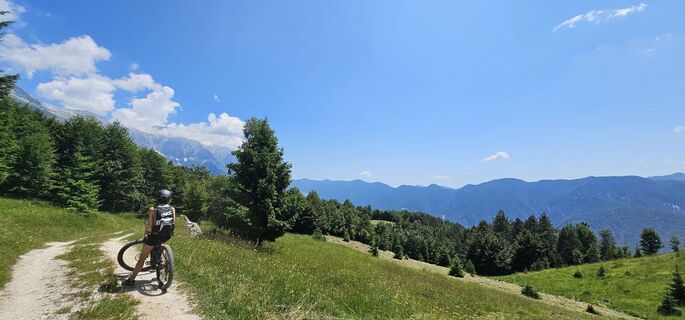 Foto von Nico entlang der Tour