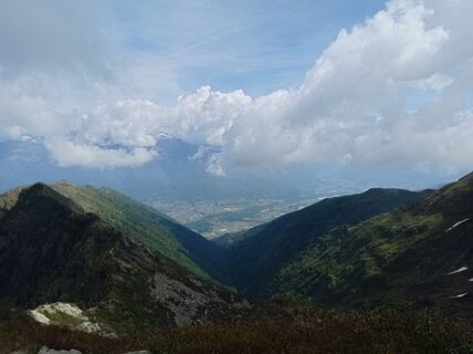 Foto von Aner entlang der Tour