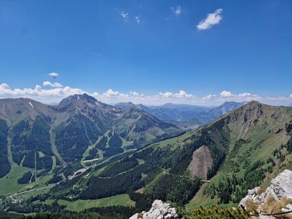 Foto von Gabi Köberl entlang der Tour