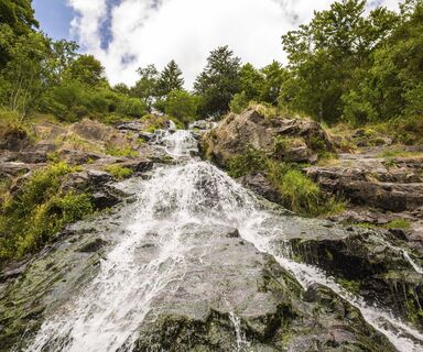 Ein beeindruckendes Naturspektakel - der Todtnauer Wasserfall.