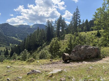 Foto von Ines Köhler entlang der Tour