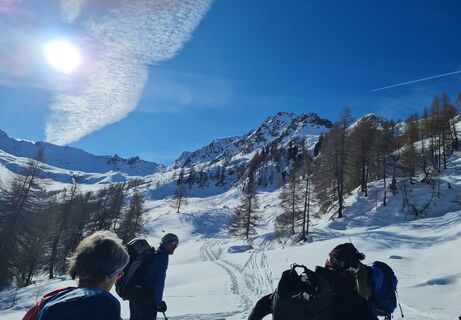 Foto von Sabine Stueer entlang der Tour