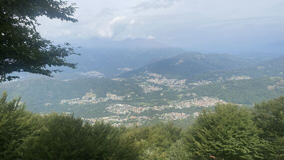 Foto von Cinzia entlang der Tour