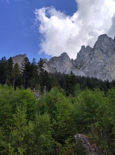 Foto von Yves Claude entlang der Tour