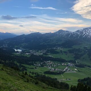 Aussicht Richtung Lenzerheide
