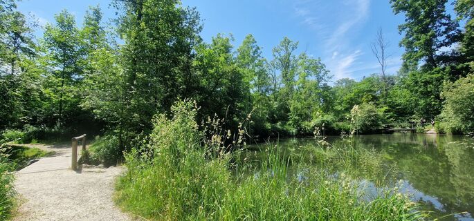 Photo de Richard Renz le long du parcours
