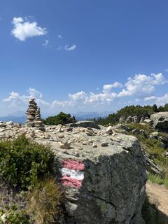 Foto von Kelly Koopmans entlang der Tour