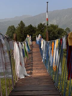Foto von Fabio Rossini entlang der Tour