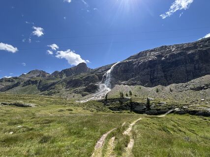 Photo de Hans van den Berg le long du parcours