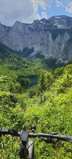 Foto von Johann Schallinger entlang der Tour