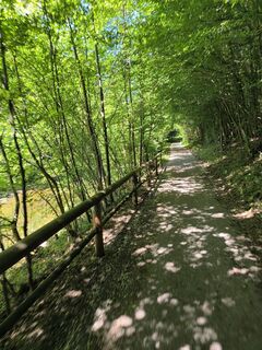 Foto von David Hincziza entlang der Tour