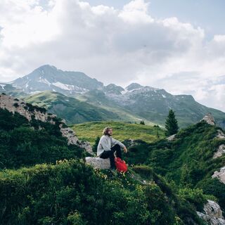 Gipslöcher in Oberlech