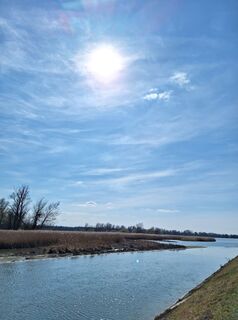 Foto von Manuela Kinder entlang der Tour