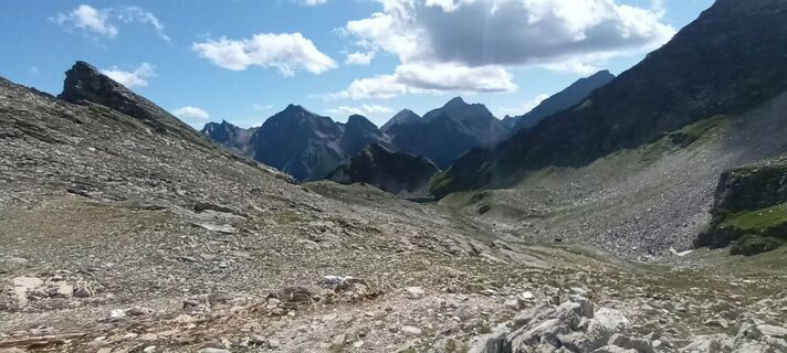 Foto de Gabriele Cucchi a lo largo del recorrido