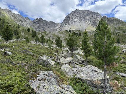 Foto von Han en Christa Jordaan entlang der Tour