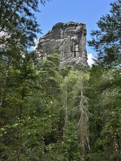 Foto von Erik Schwarz entlang der Tour