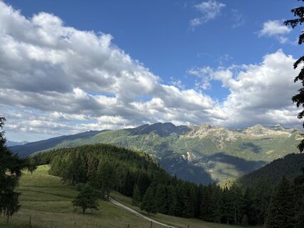 Photo de Andreas le long du parcours