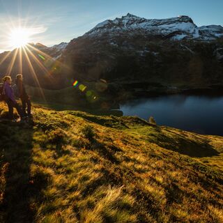 Sonnenaufgang beim oberen Murgsee