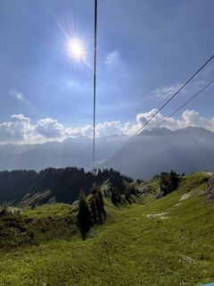 Photo de Susanne Gabler le long du parcours