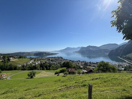 Foto von Dominik Wymann entlang der Tour