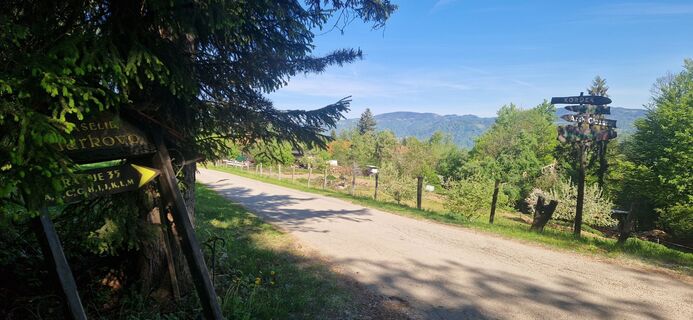 Foto von Štefan Sumper entlang der Tour