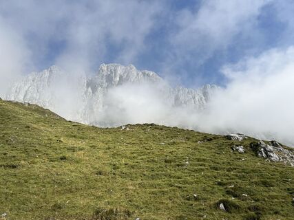 Foto von Natale Maffioletti entlang der Tour