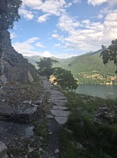 Foto von Marco Pezzuolo entlang der Tour