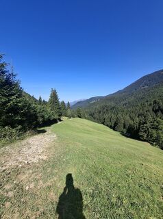 Foto de Miha Gros a lo largo del recorrido