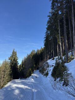 Photo de Lisanne Clerx le long du parcours