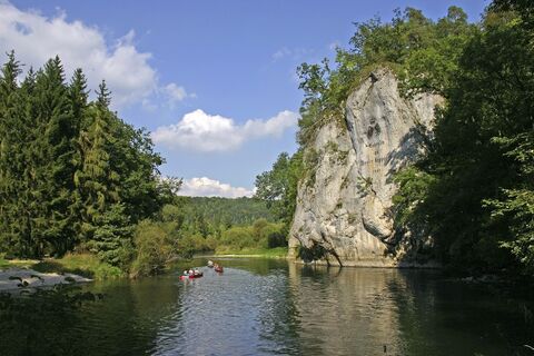 Amalienfelsen im Inzigkofer Park