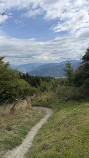 Foto von Zsolt Kozsla entlang der Tour
