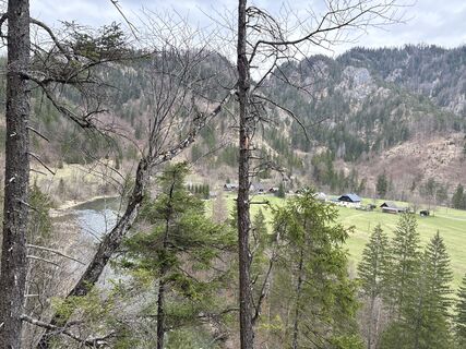 Foto von Silvia Huber entlang der Tour