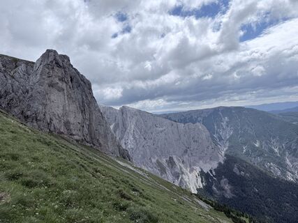 Photo de Anton Lilek le long du parcours