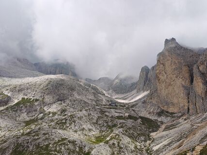 Foto de Lodovica Vecchi a lo largo del recorrido