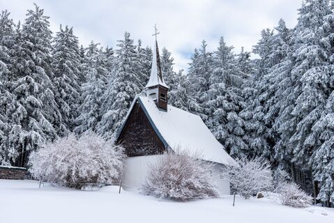 Martinskapelle im Winter