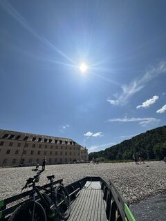 Photo de Christoph Tresp le long du parcours